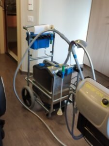 désinfection par la vapeur