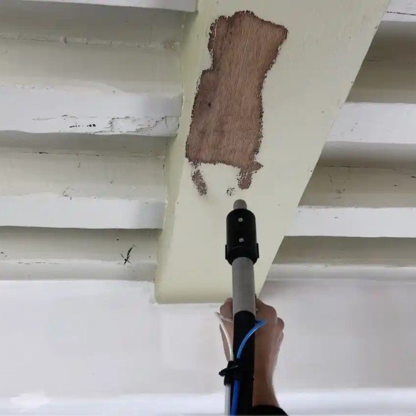 aerogommage poutre solivage chêne