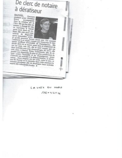 La Voix Du Nord 18 Janvier 2016 Voeux